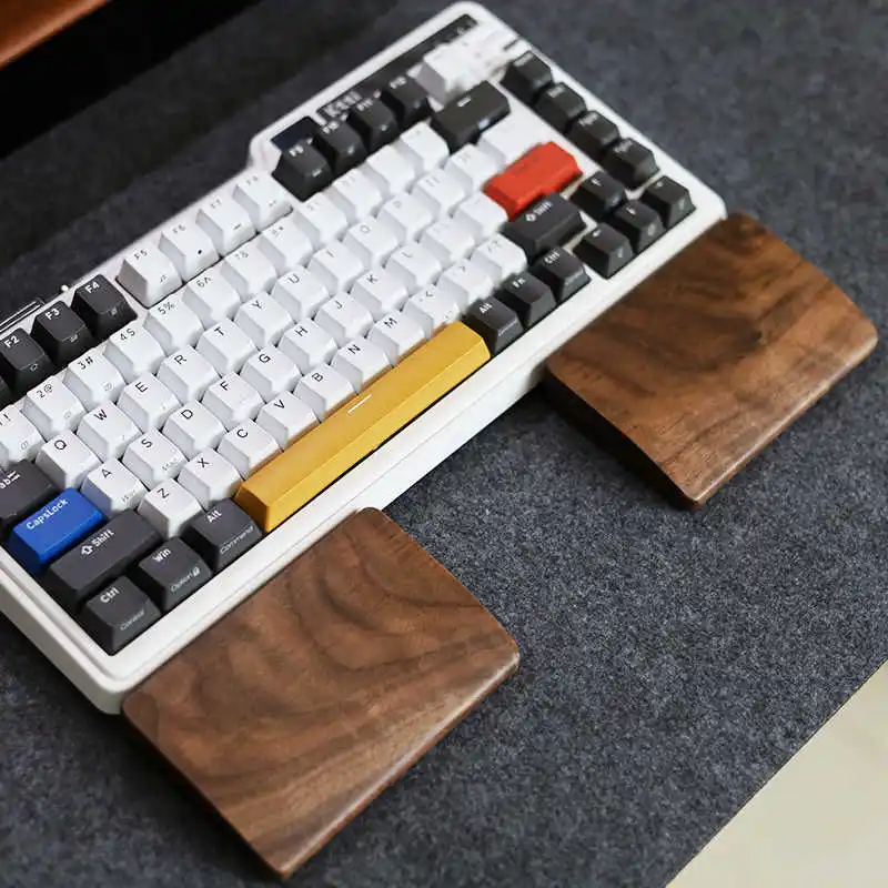 Wood Split Keyboard Wrist Rest - Wrist Rest Wood avaliação e preço