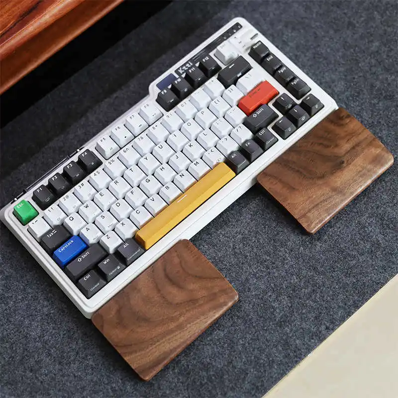 Wood Split Keyboard Wrist Rest - Wrist Rest Wood avaliação e preço