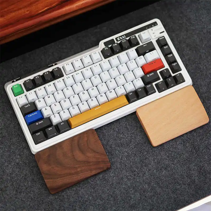 Wood Split Keyboard Wrist Rest - Wrist Rest Wood avaliação e preço