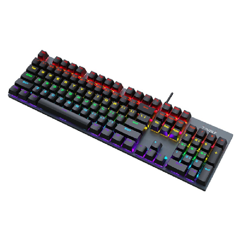 T-Wolf T18 Mechanical Gaming K - Gaming Keyboard Blue Switches avaliação e preço