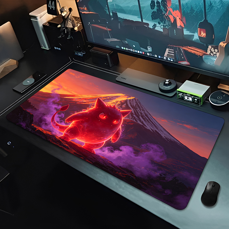 Mouse Pads Anime Pokemon Genga - Gaming Keyboard Higround avaliação e preço