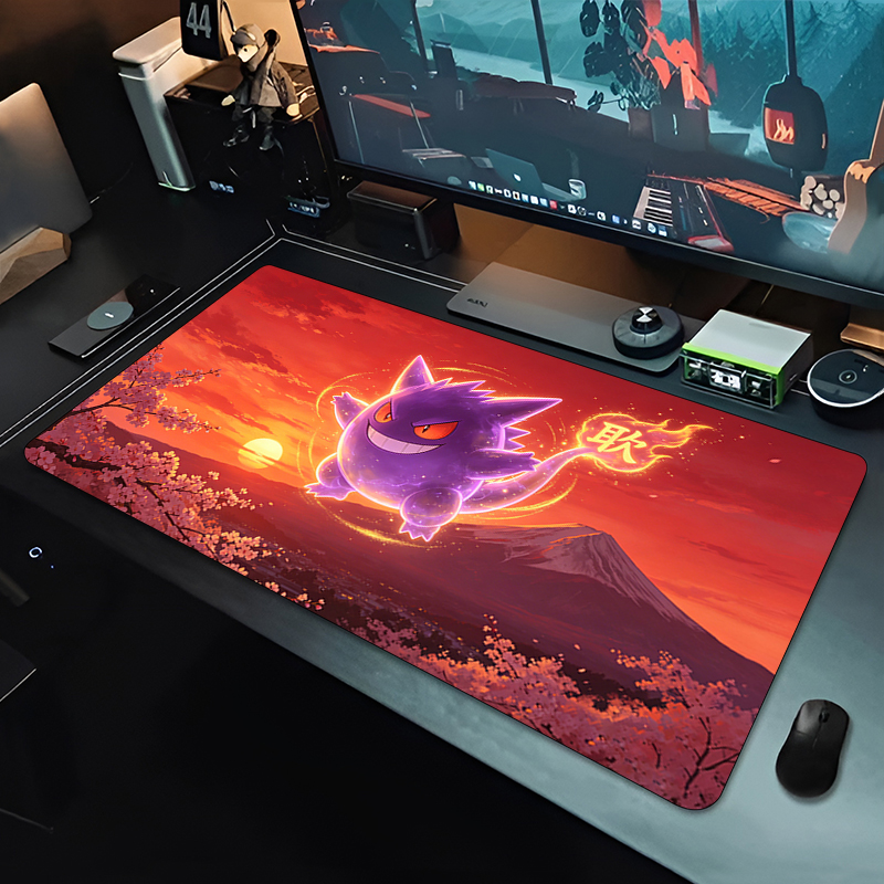Mouse Pads Anime Pokemon Genga - Gaming Keyboard Higround avaliação e preço
