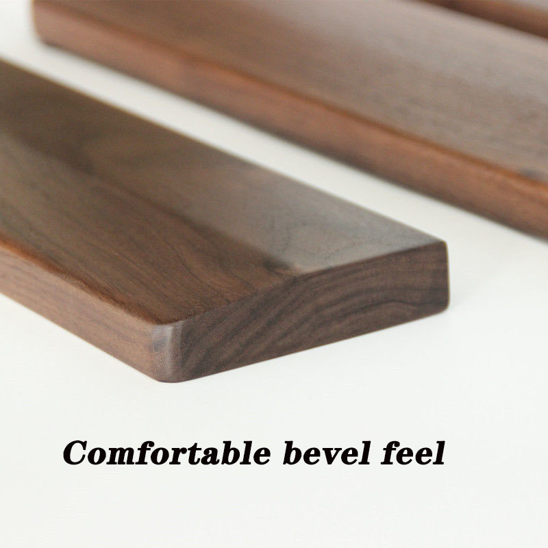 Walnut Wood Mechanical Keyboar - Wrist Rest Wood avaliação e preço