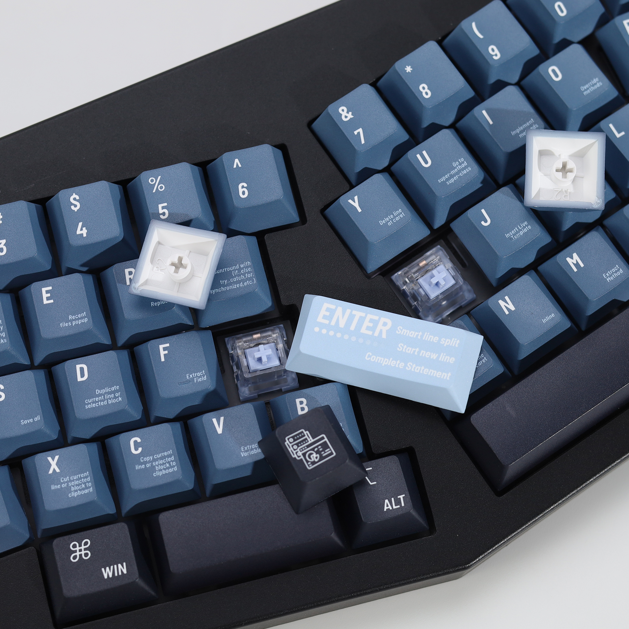 KBDiy Black Programmer Keycap  - Keyboard Gaming Black avaliação e preço