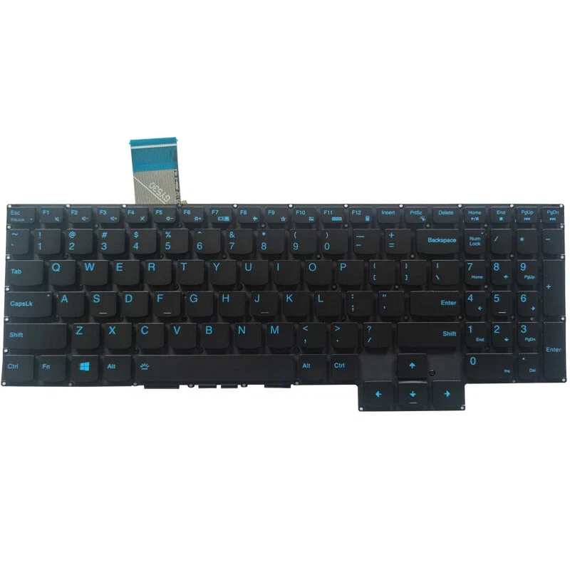 New Laptop US Blue/White Backl - Gaming Keyboard Blue avaliação e preço