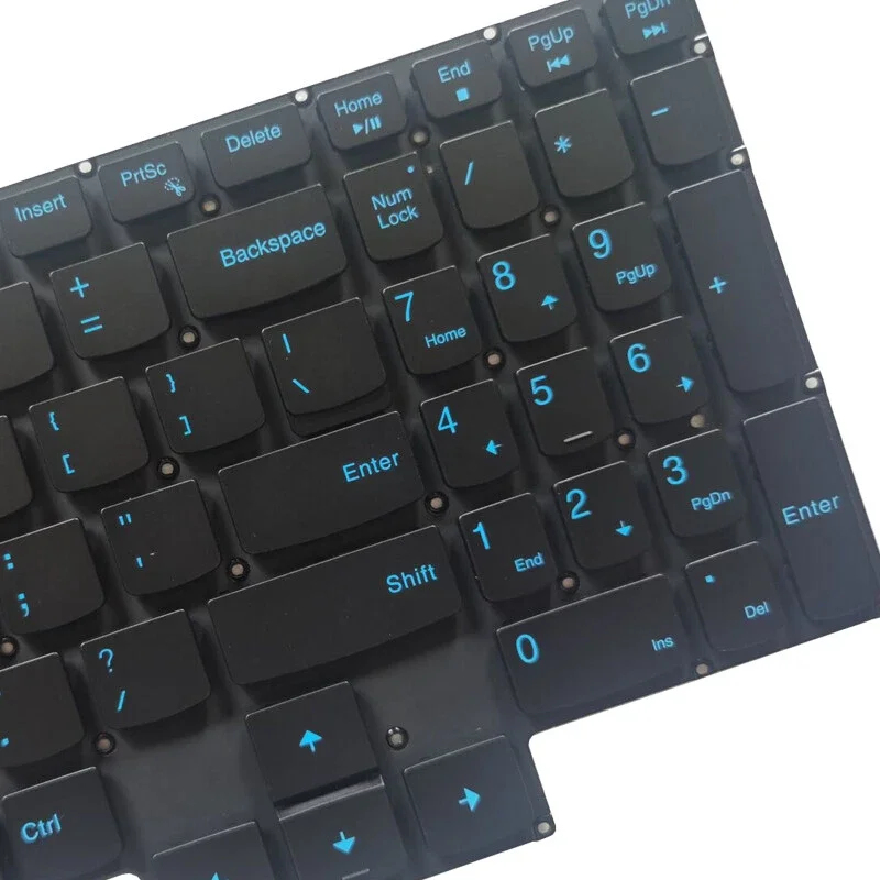 New Laptop US Blue/White Backl - Gaming Keyboard Blue avaliação e preço