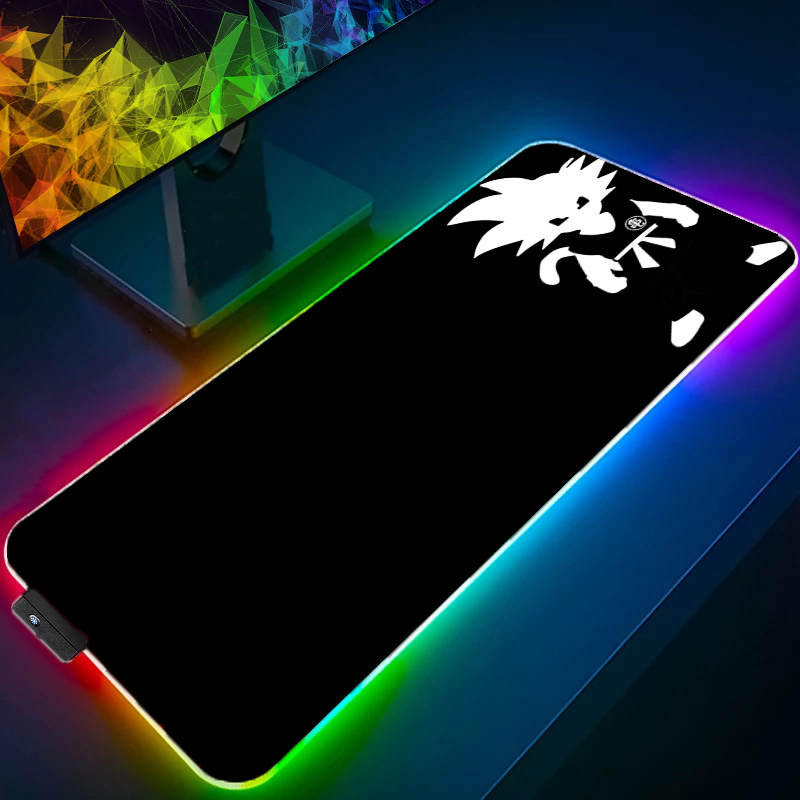 RGB Mouse Pad Dragon Ball Z DB - Gaming Keyboard No Rgb avaliação e preço