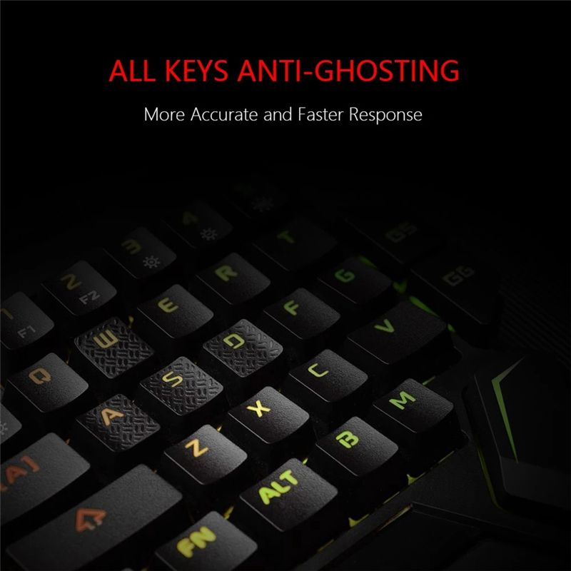 AEF6-One-Handed Mechanical Gam - Gaming Keyboard Training avaliação e preço