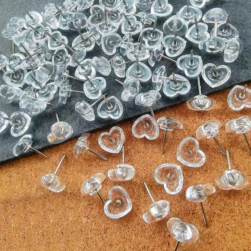 100 pcs Transparent love heart - Wrist Rest Wood avaliação e preço