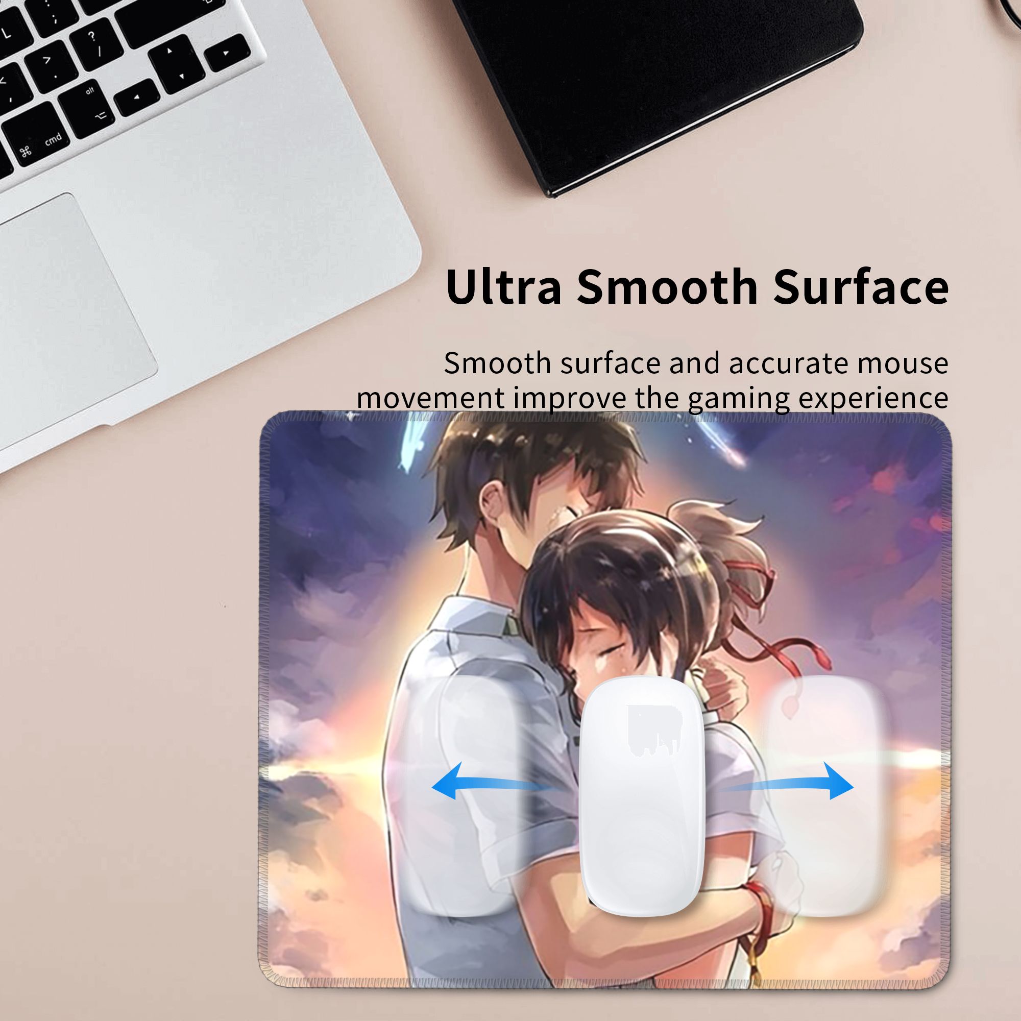 Japanese Anime Your Name Mouse - Gaming Keyboard Name avaliação e preço