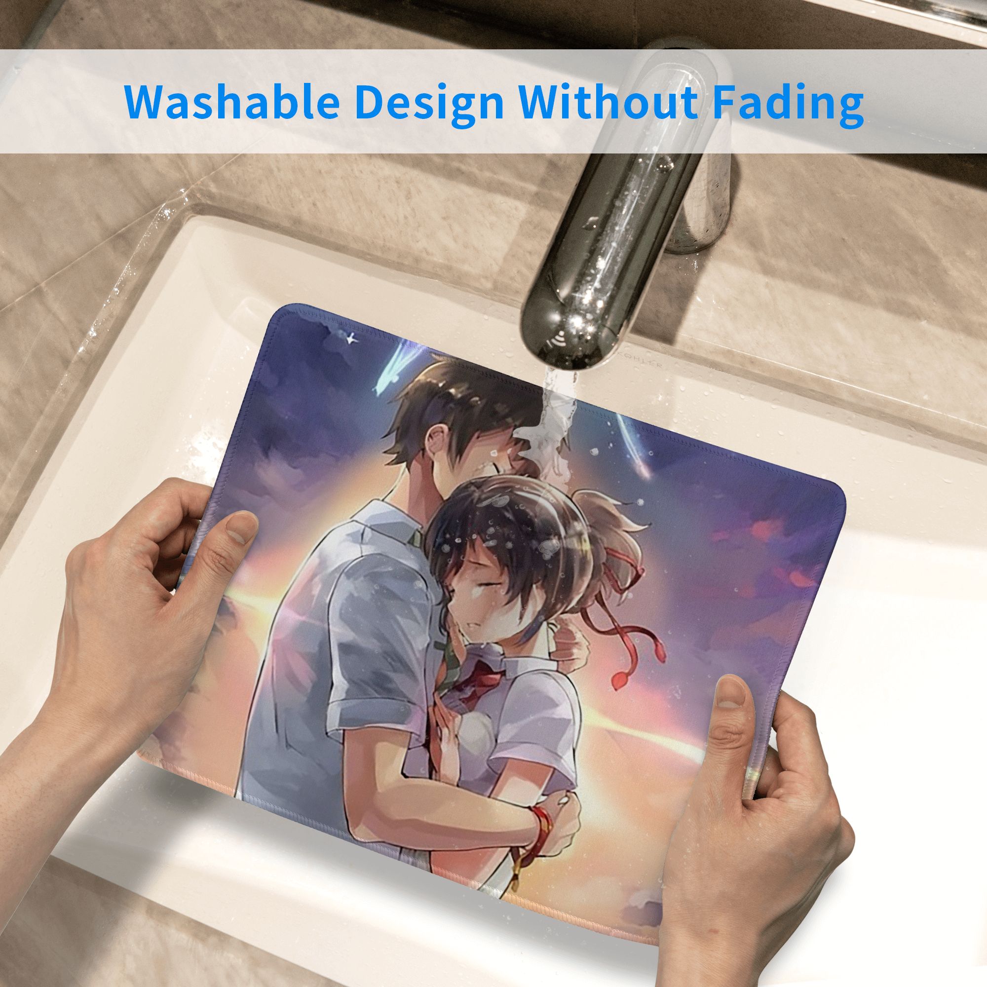 Japanese Anime Your Name Mouse - Gaming Keyboard Name avaliação e preço