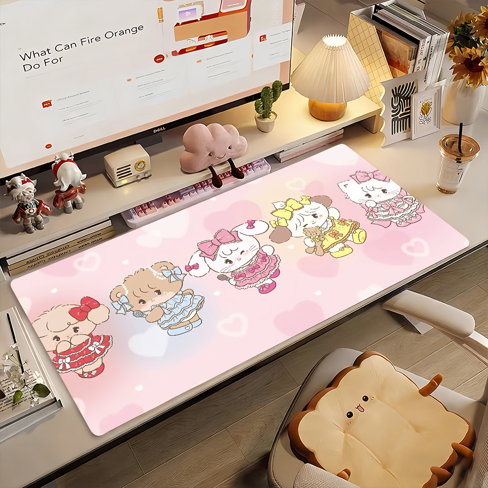 Cute M-Mikko Cat Mouse Pad Non - Gaming Keyboard Higround avaliação e preço