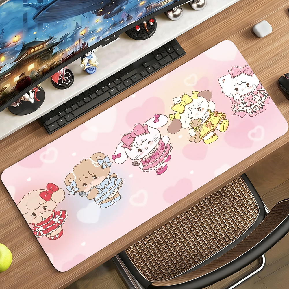 Cute M-Mikko Cat Mouse Pad Non - Gaming Keyboard Higround avaliação e preço