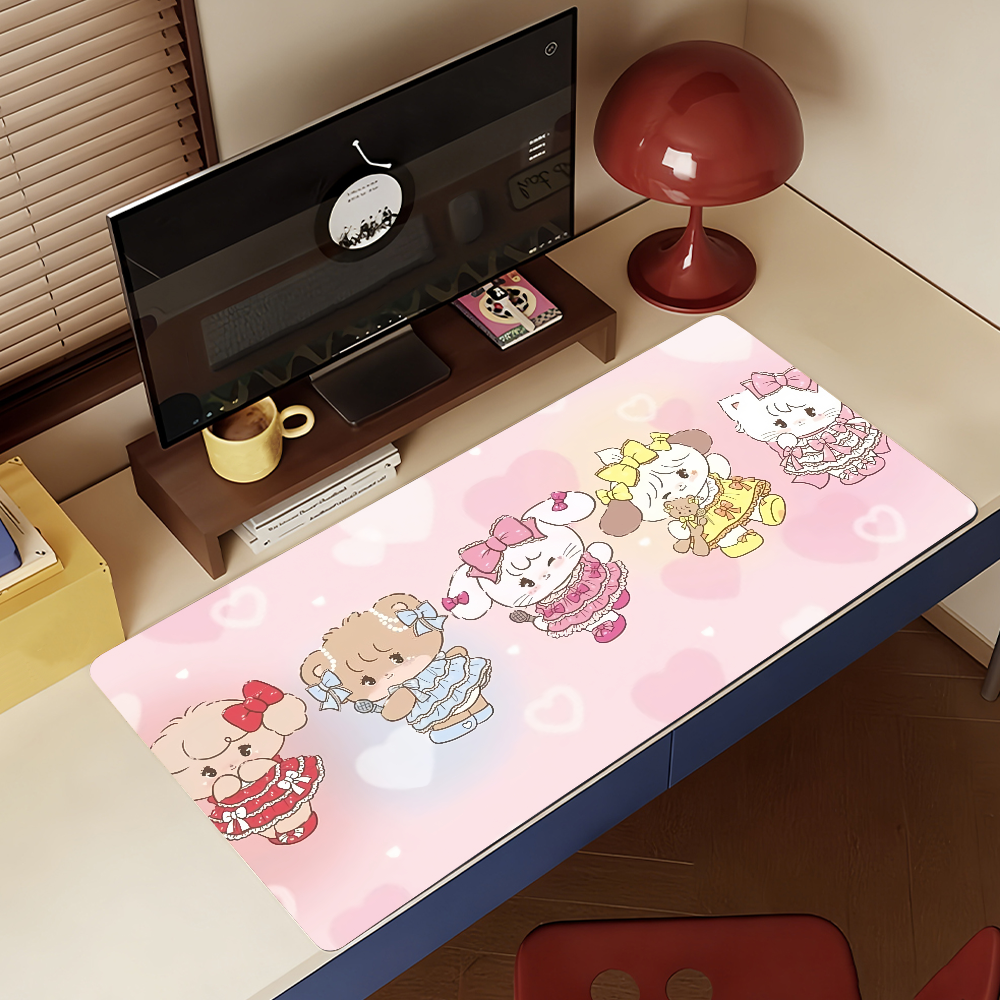 Cute M-Mikko Cat Mouse Pad Non - Gaming Keyboard Higround avaliação e preço