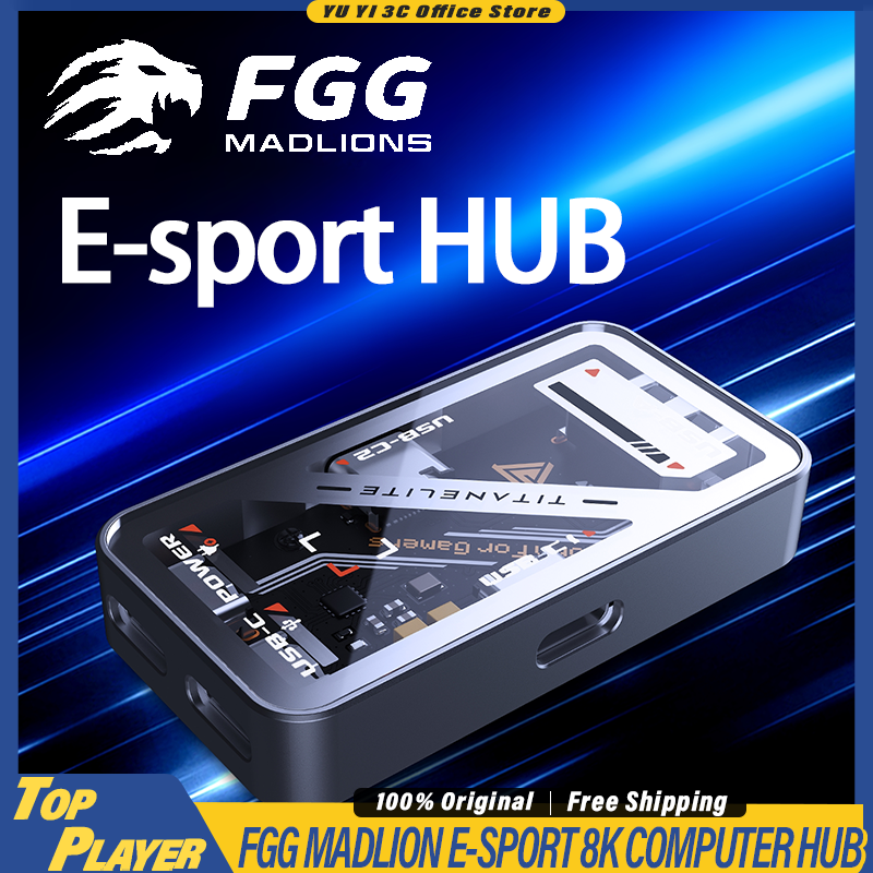 FGG MADLIONS Gaming USB Hub St - Gaming Keyboard Splitter avaliação e preço