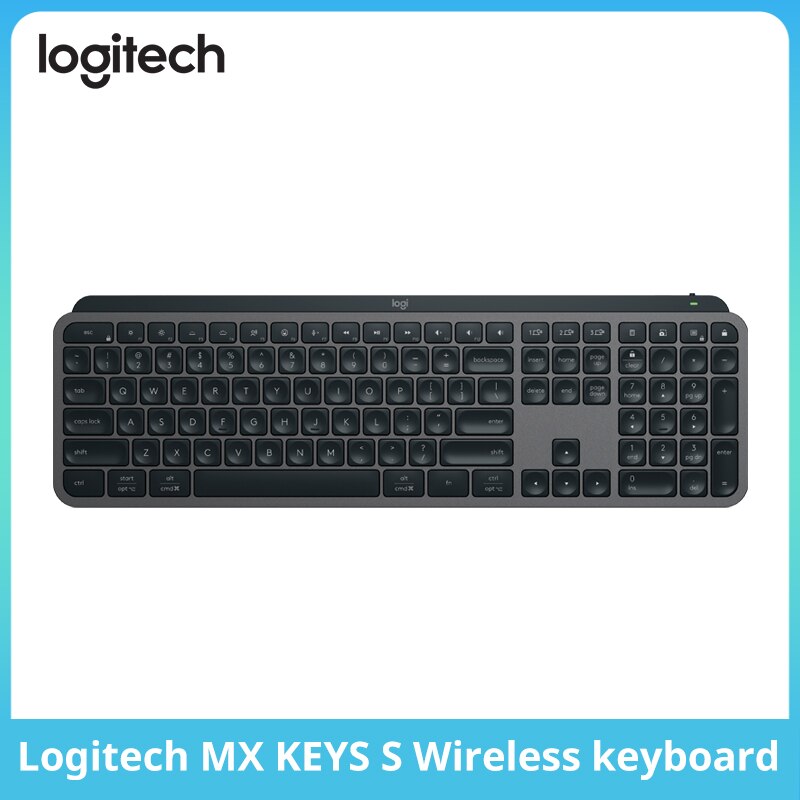 NEW Logitech MX Keys S Wireles - Gaming Keyboard Corsair avaliação e preço