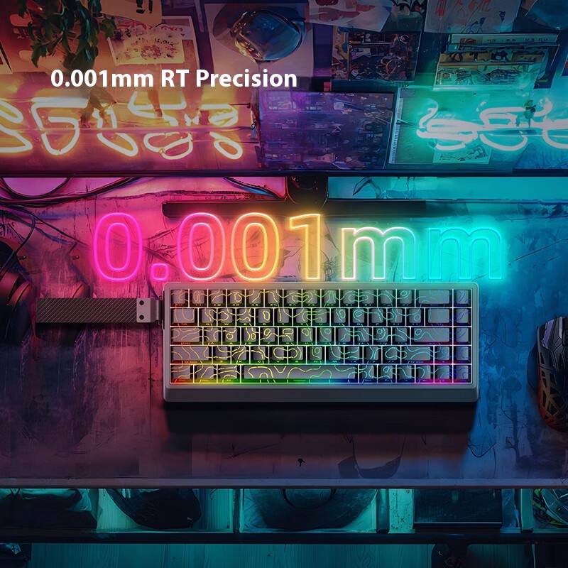 IROK ND68 Pro Gaming Mechanica - Gaming Keyboard Hall Effect Switches avaliação e preço