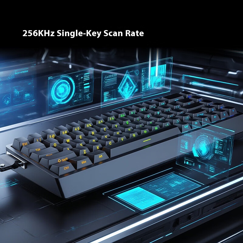 IROK ND68 Pro Gaming Mechanica - Gaming Keyboard Hall Effect Switches avaliação e preço