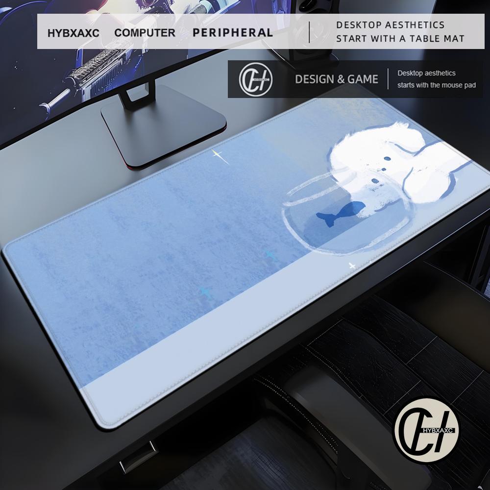 800X400MM HYBXAXC Cute Bear Du - Gaming Keyboard Blue avaliação e preço