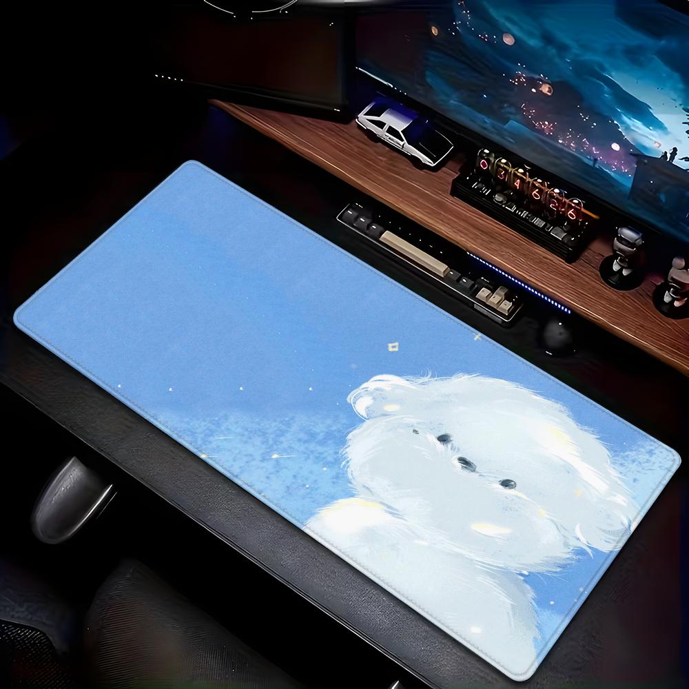 800X400MM HYBXAXC Cute Bear Du - Gaming Keyboard Blue avaliação e preço