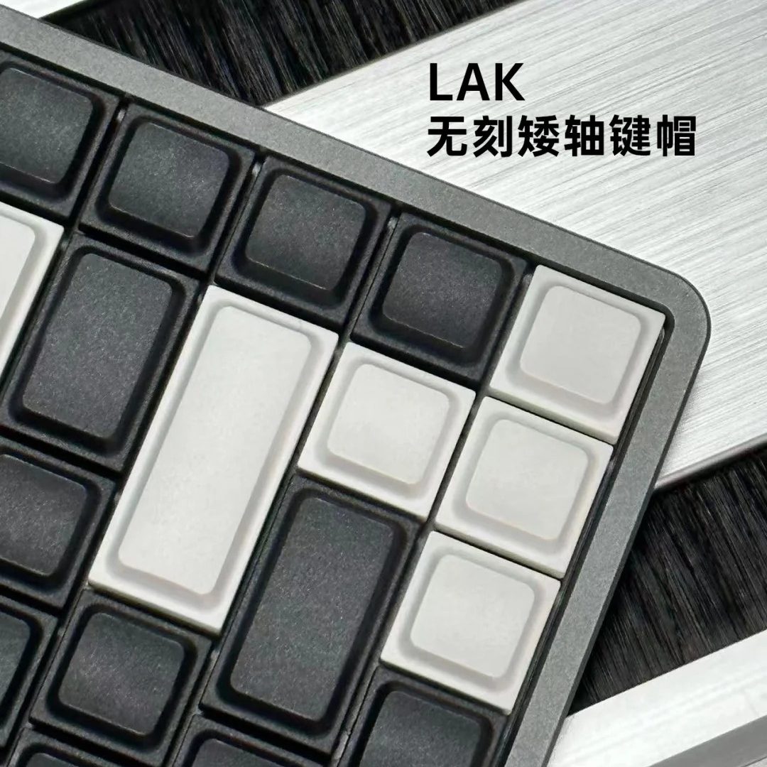 LAK Low Profile Keycaps Set Co - Keyboard Gaming Black avaliação e preço