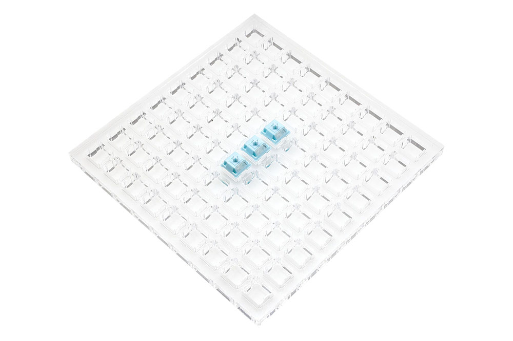 Acrylic Switch Tester 9x9 clea - Gaming Keyboard Tester avaliação e preço