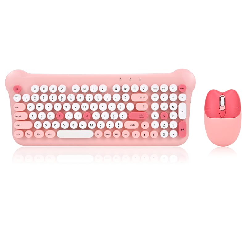 2.4G Wireless Keyboard Mouse C - Gaming Keyboard And Mouse Combo avaliação e preço