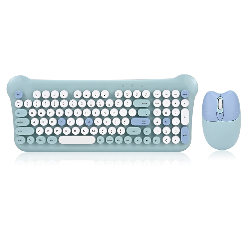 2.4G Wireless Keyboard Mouse C - Gaming Keyboard And Mouse Combo avaliação e preço