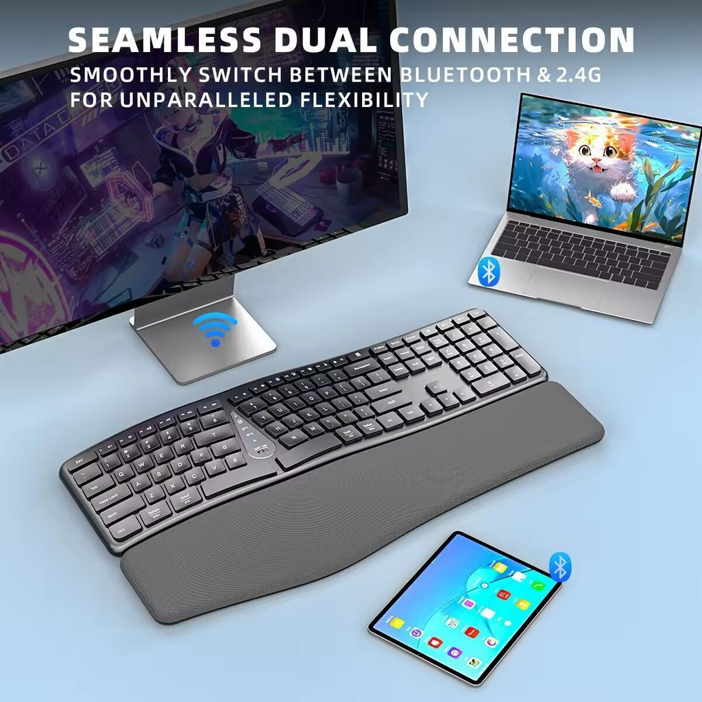 2.4G Wireless Keyboard Mouse C - Gaming Keyboard Types avaliação e preço