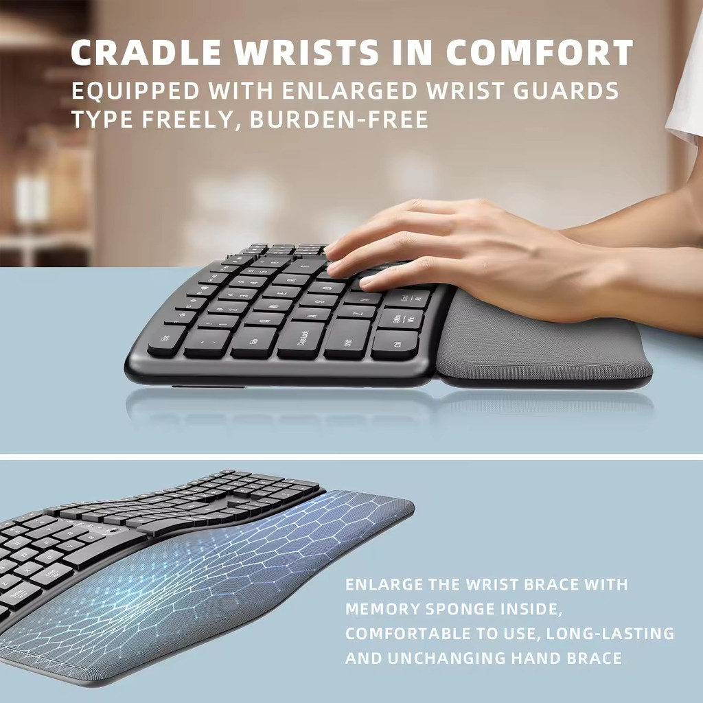 2.4G Wireless Keyboard Mouse C - Gaming Keyboard Types avaliação e preço